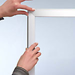 okrasne letve na steklu